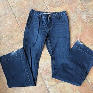 Wrangler Dark Blue Straight Leg Jeans